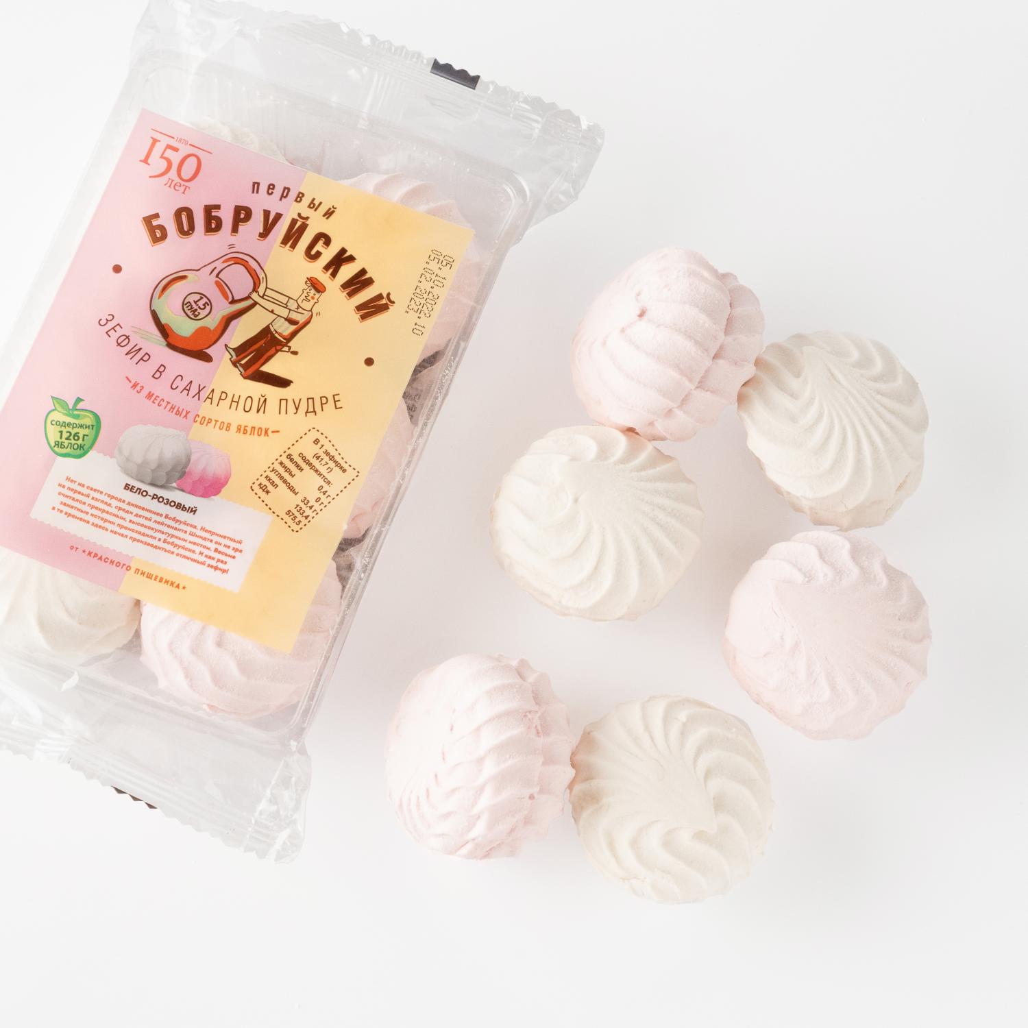 Zefir pervii bobruiskii alb-roz kp 