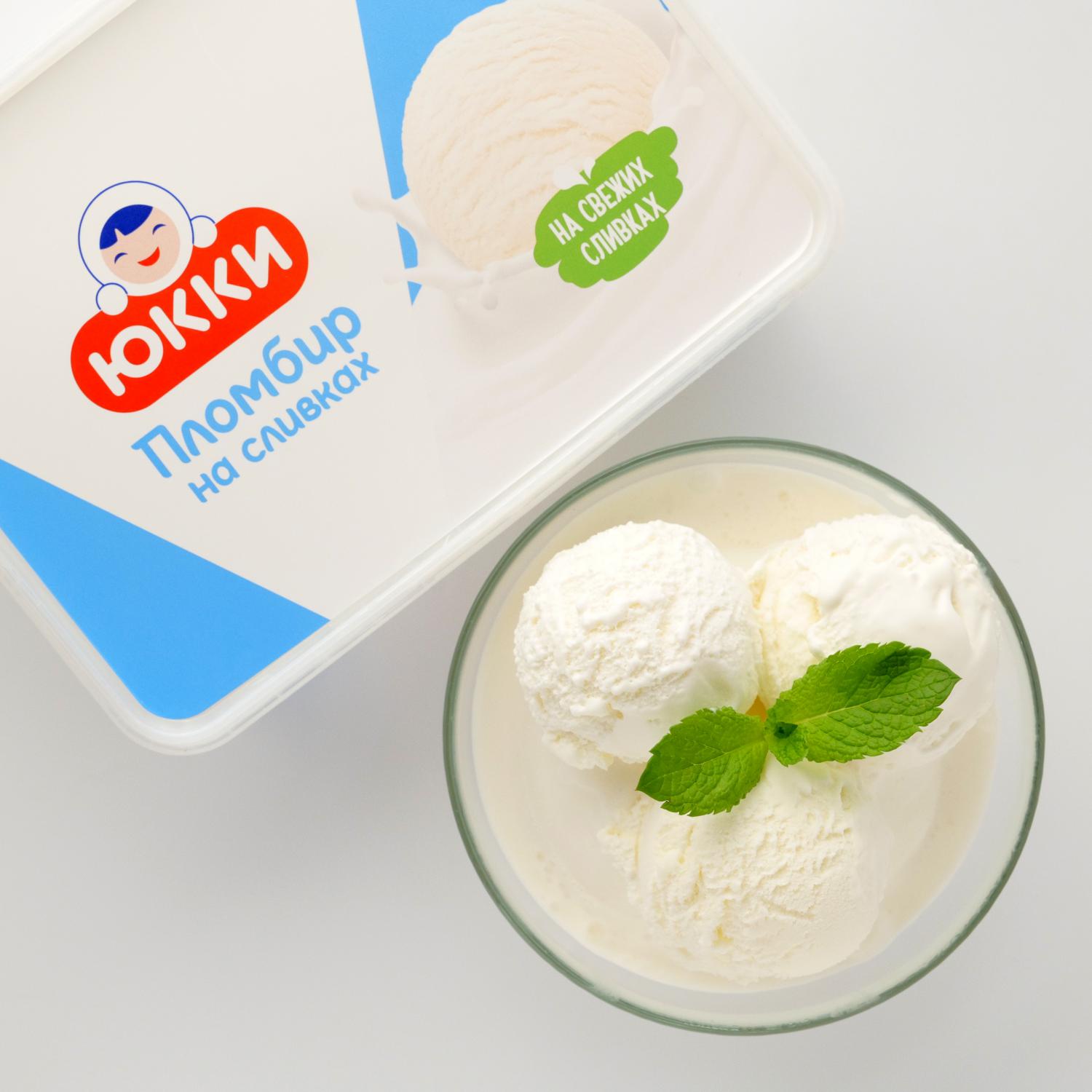 Inghetata iukki vanilie plombir 