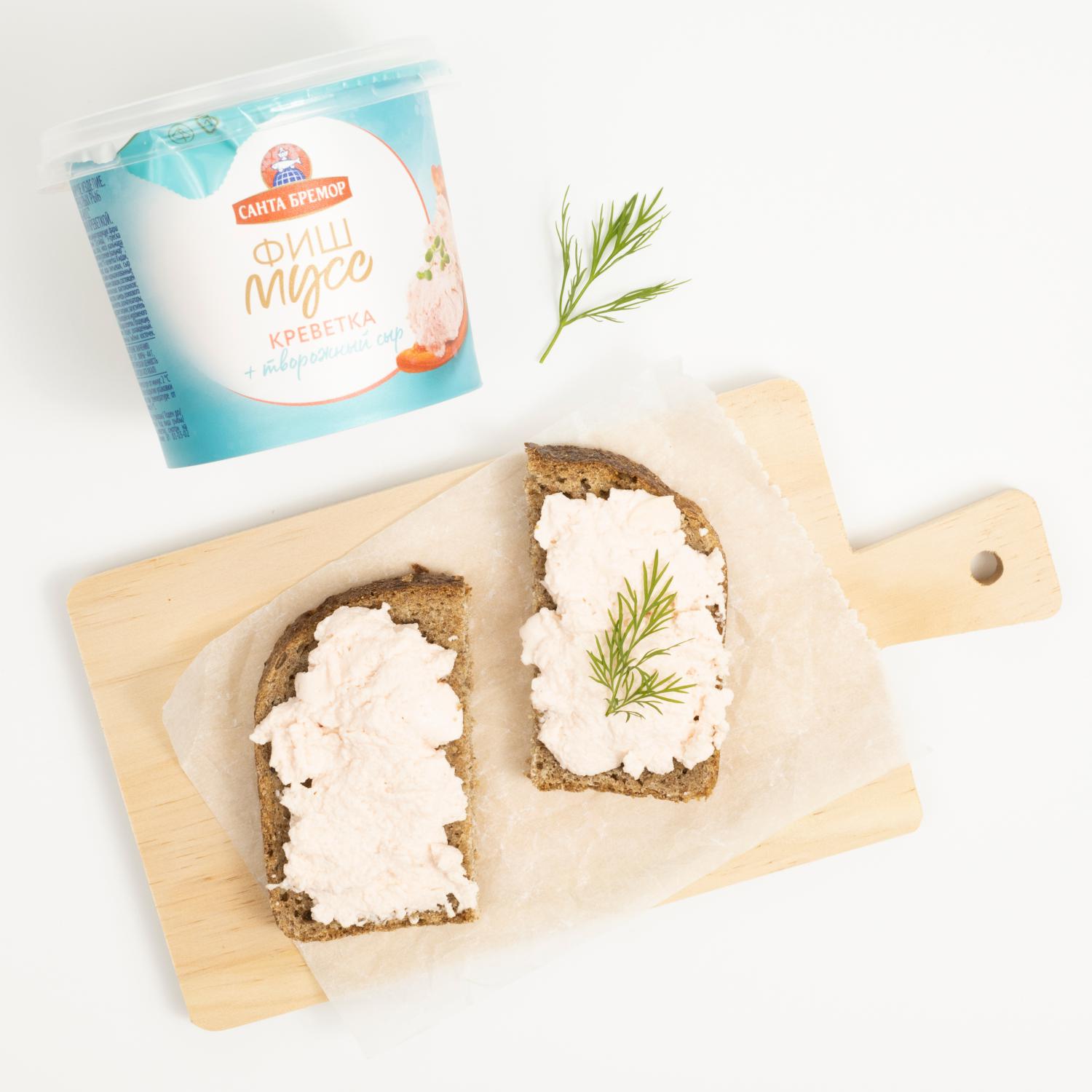 Pasta din peste cu calmar si creveti fish-muss 