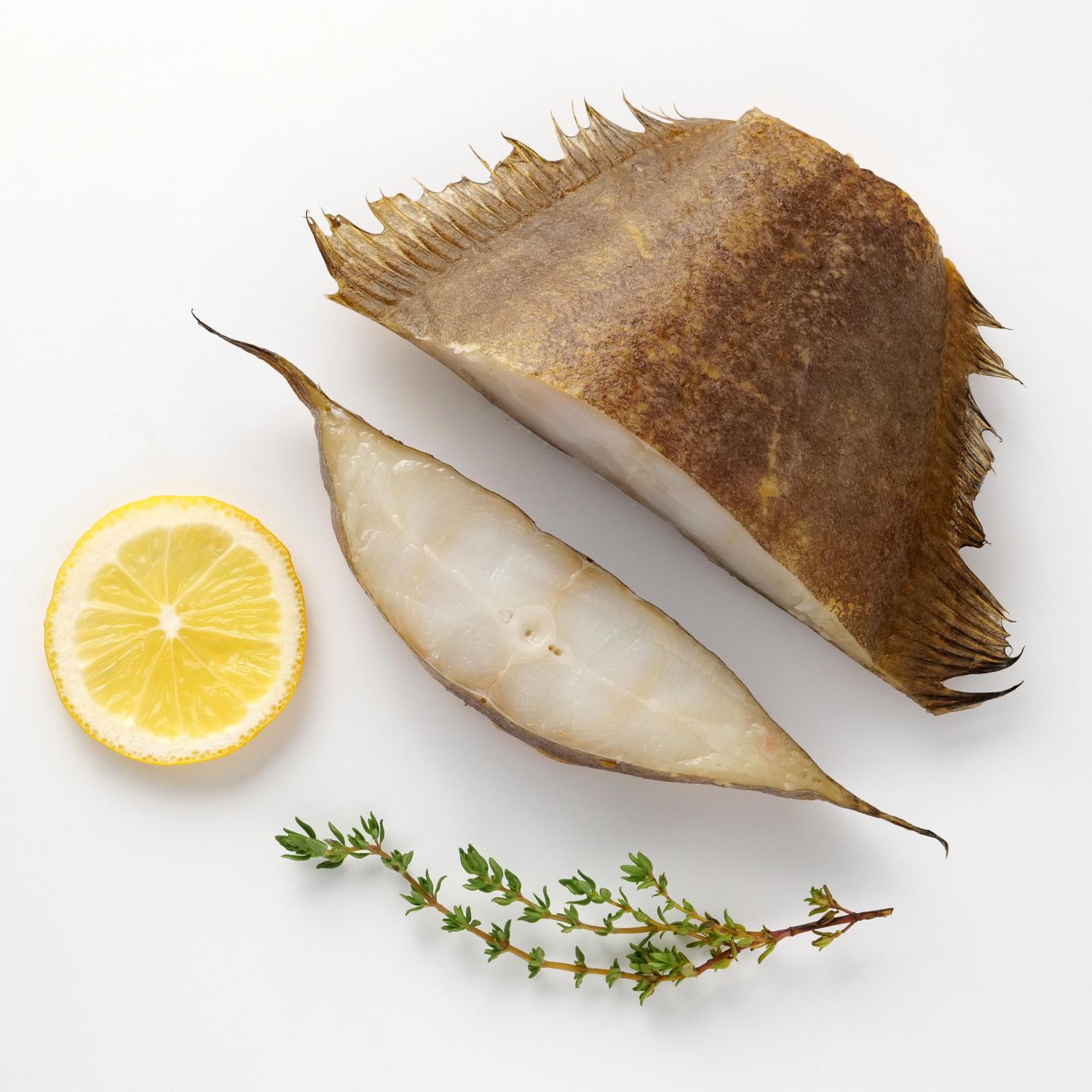 Halibut afumat la rece /mb 