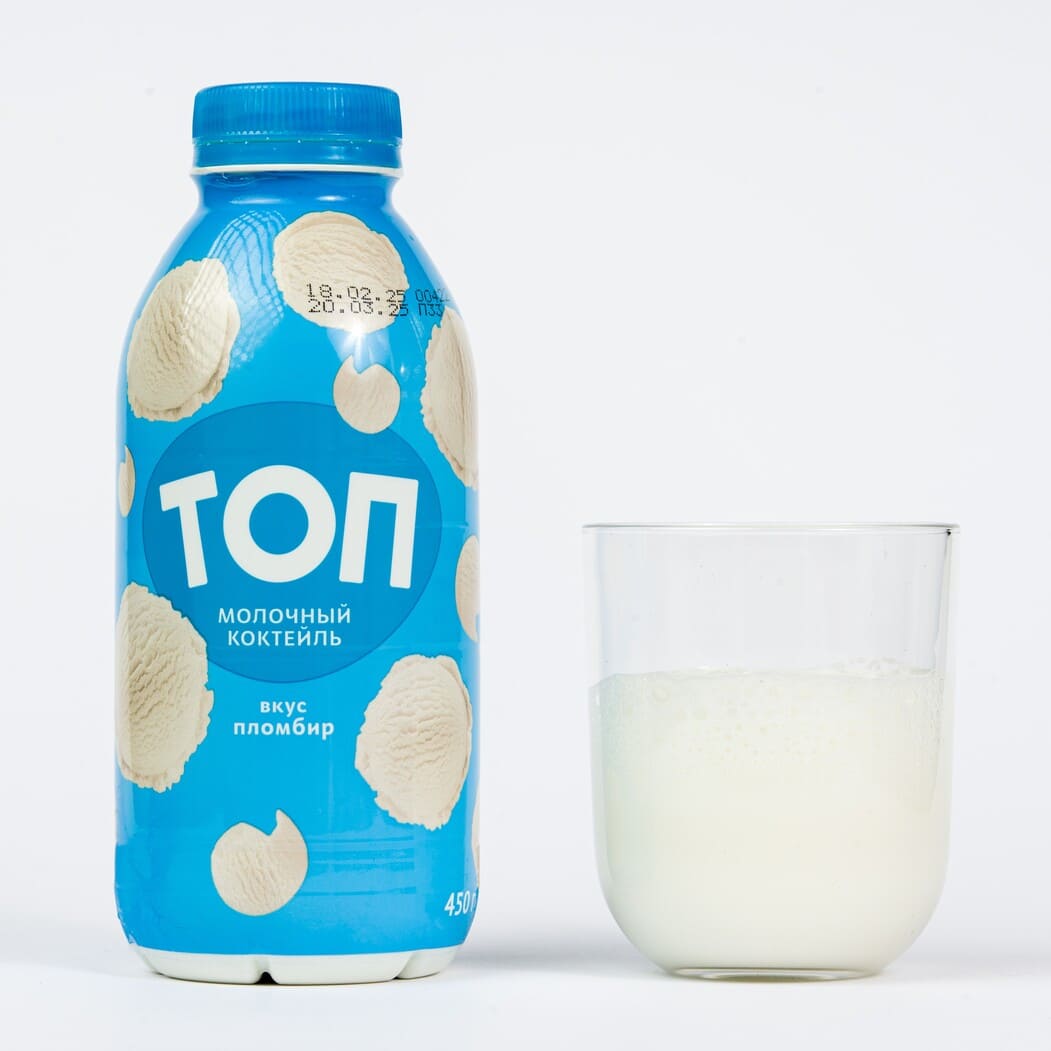 Cocktail cu lapte uht TOP aromă de înghețată 450GR