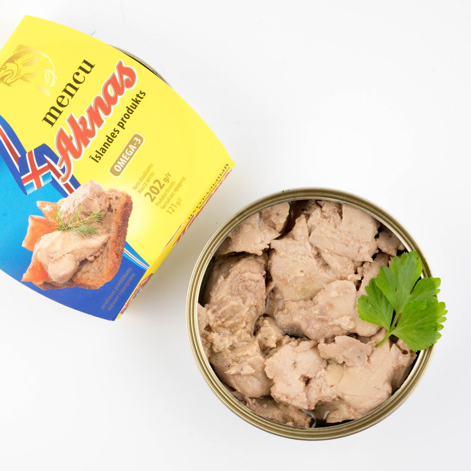 Ficat de cod in suc propriu 202gr 