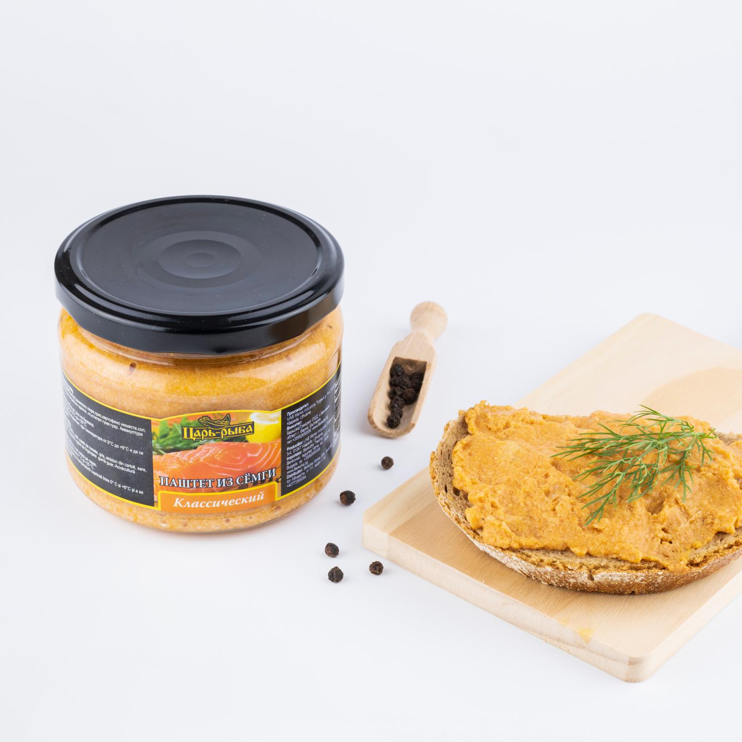 Terina de somon clasic 250 g/12 