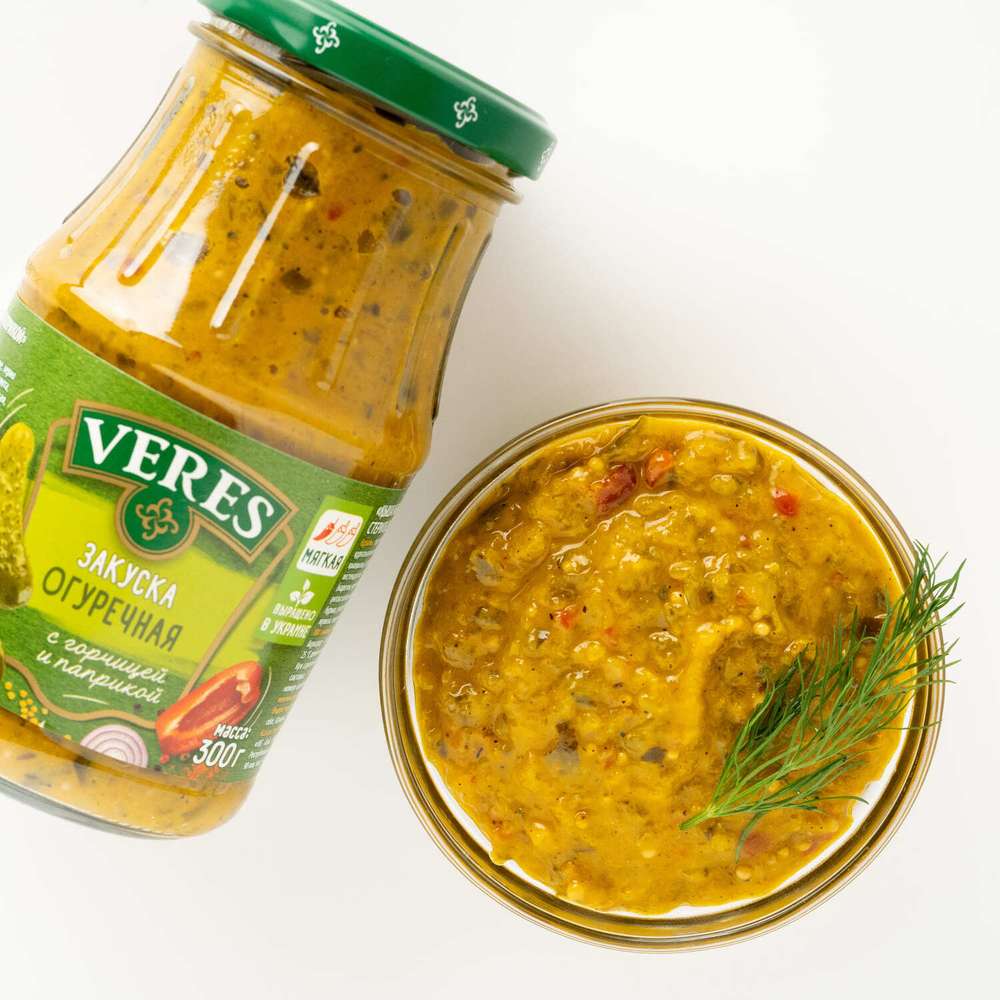 Zacusca de castraveți Veres