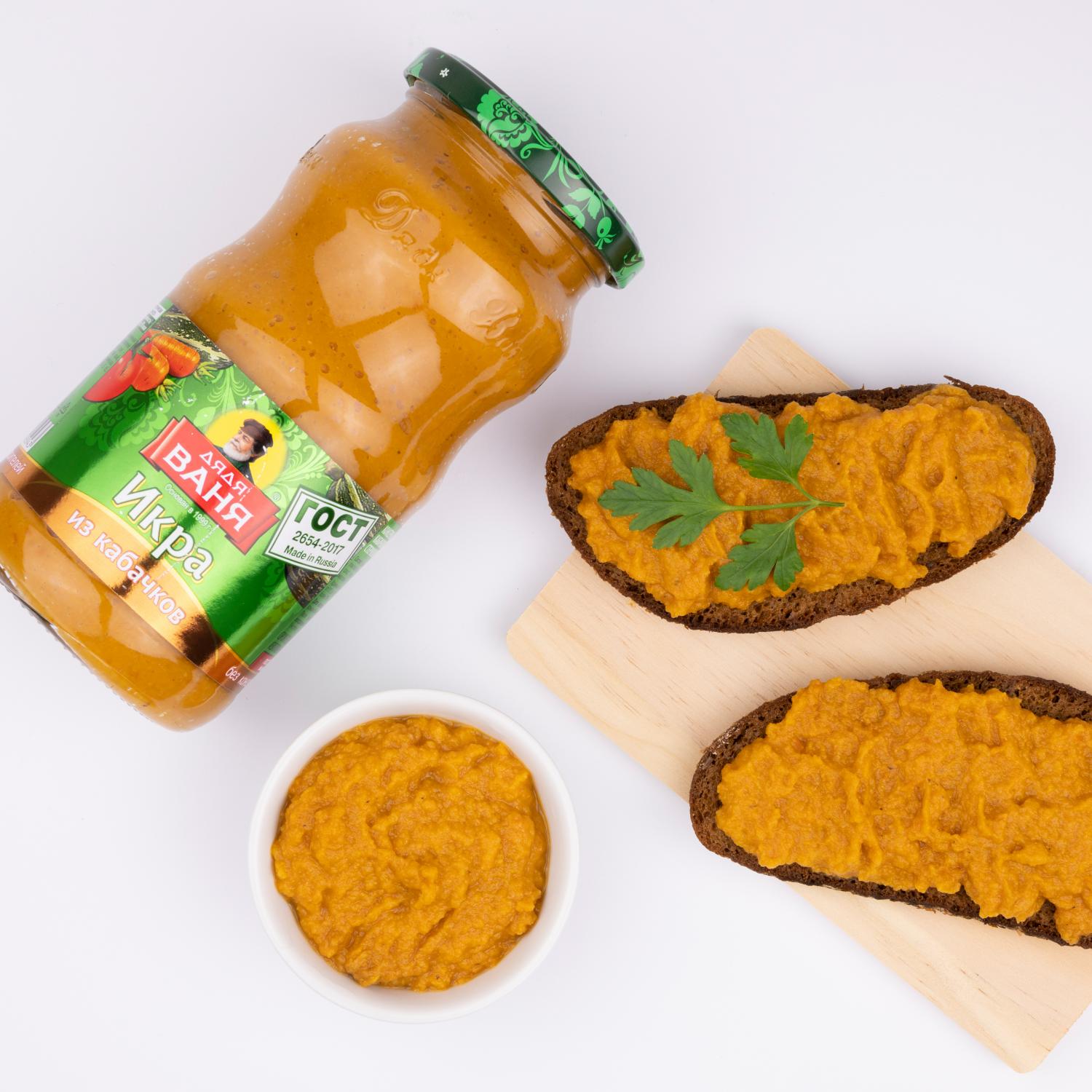 Zacusca de dovlecei prajiti unchiul vania 460 gr dv 