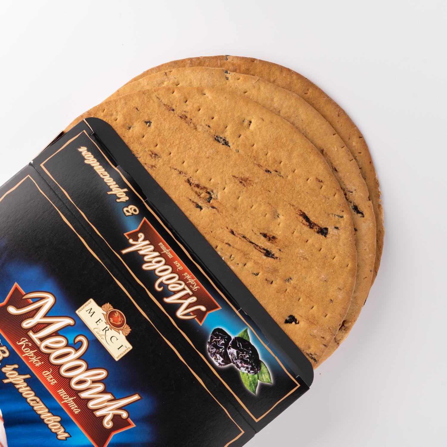 Blat de tort medovik cu prune 500gr 