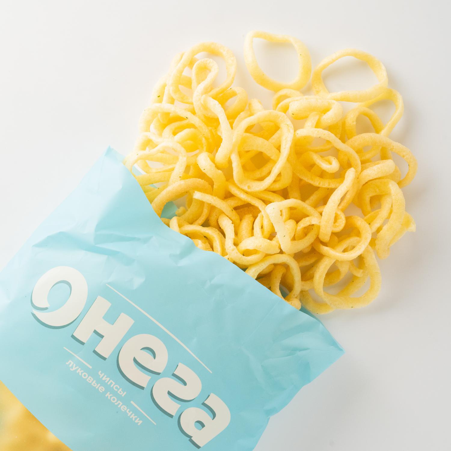 Chips inele de ceapa cu gust de smantana 