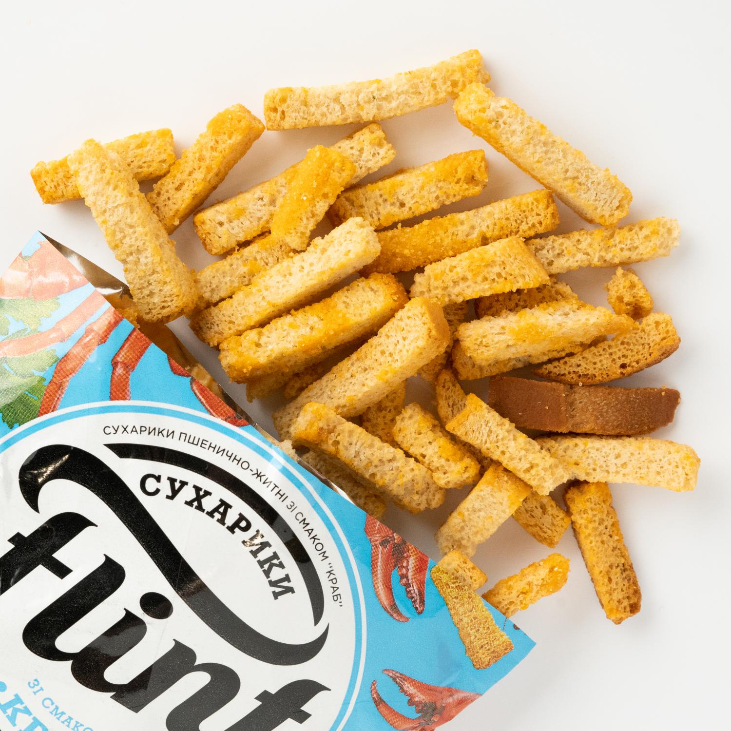 Pesmeti cu gust de crab flint 