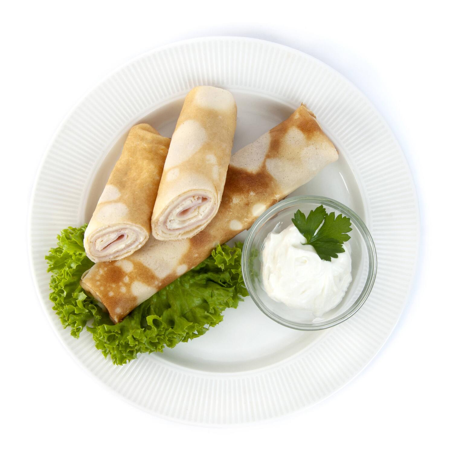 Clătite cu șuncă și cașcaval 210GR