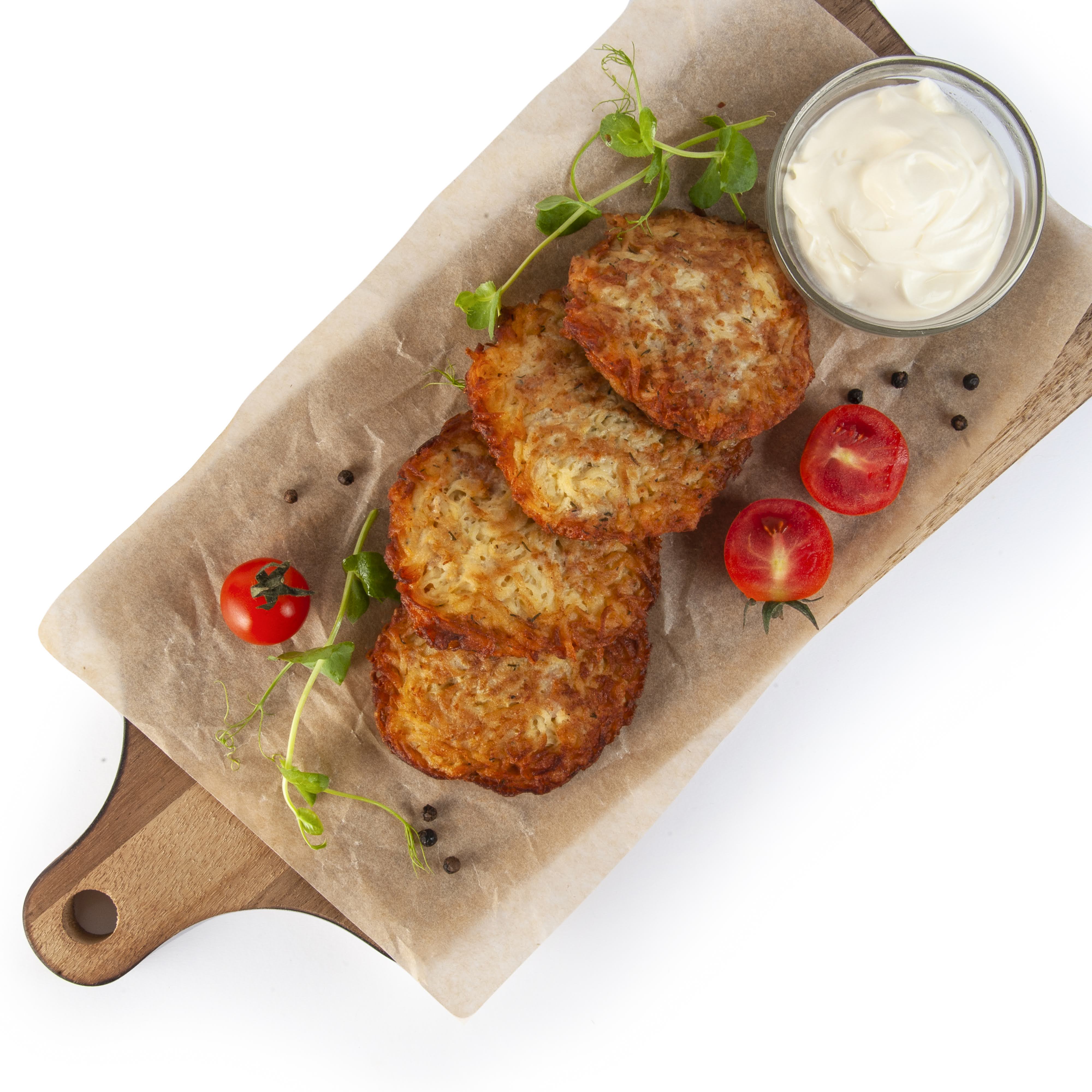 Chiftele de cartofi cu carne de pui (DRANIKII) 3BUC 210/30GR